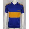 Boca Juniors Retro Soccer Jersey 10 Riquelme 9 Palermo 97-98 Maradona Short Sleeve Long Football Shirt
