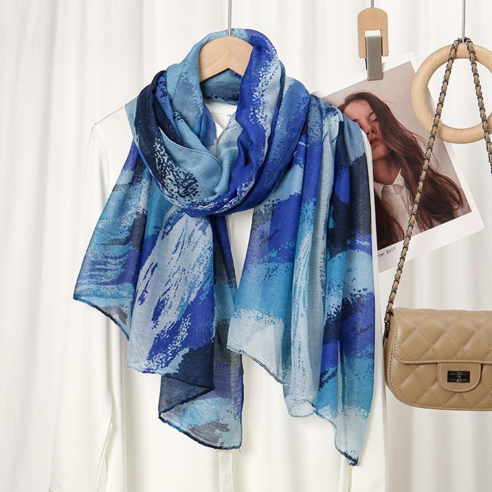 Elegant Solid Shawls Large Luxury Wrap Headscarf Fashion Organza Silk Scarf For Women Hijab