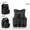 Kids Tactical Vest Multi-Pocket Adjustable Canvas Vest Outdoor Combat Vest for Boys Girls Role-Playing Hunting Game Training Gear