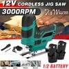 12V 30000RPM 65mm Cordless Jigsaw Electric Jig Saw Multi-function Woodworking Tool for Makita Battery