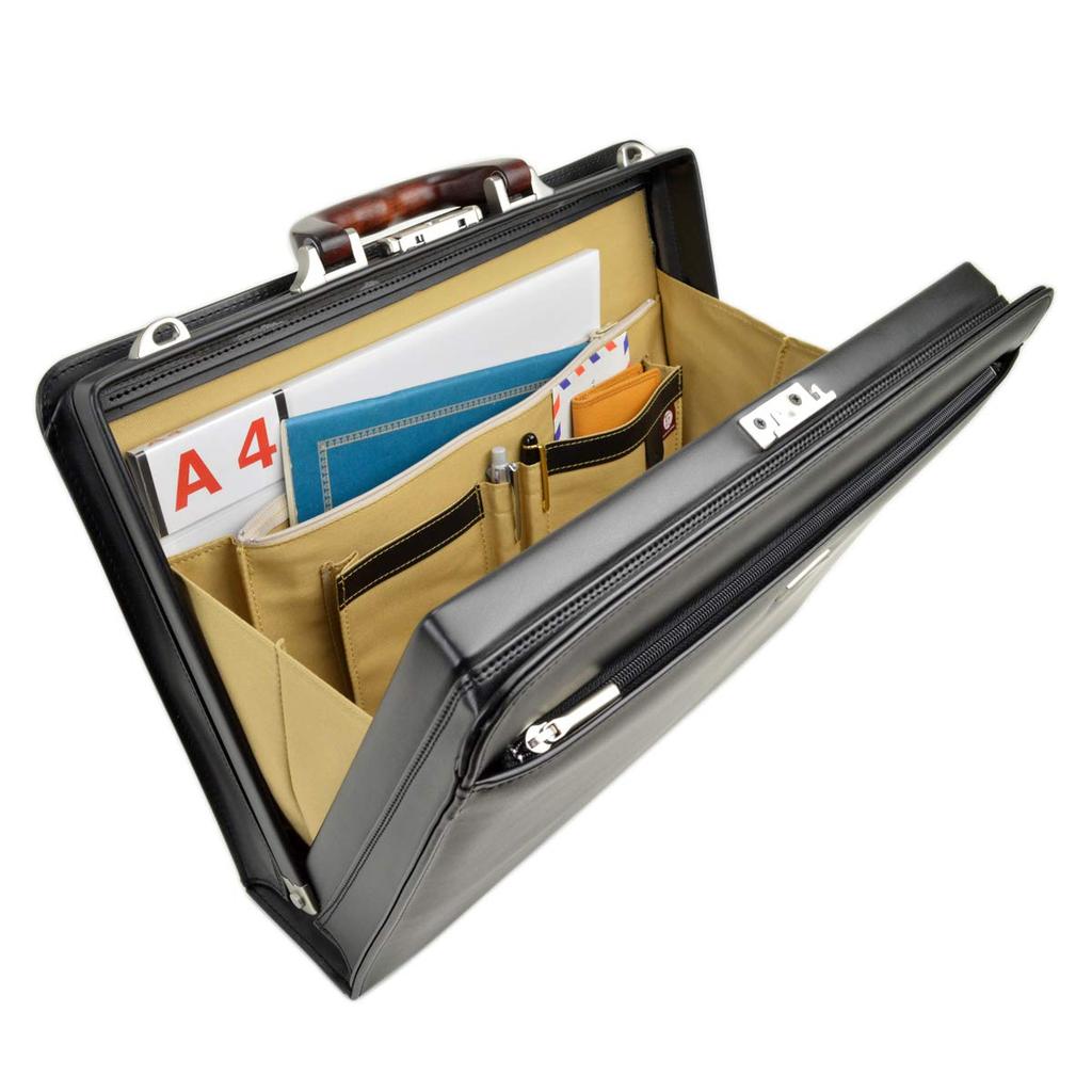 Джей Си. Портфель Hamilton Dulles Нет. 22308, Деревянная серия, 42 см, A4B4, Классическая деловая сумка клуб