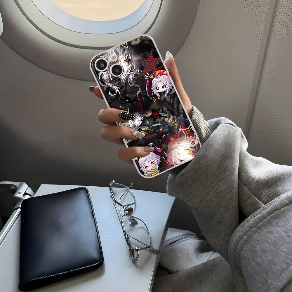 Чехол для телефона The Freak Circus Pierrot Fit Для IPhone 16 15 Promax IPhone 14 11 12 High End 13 Pro Силиконовый