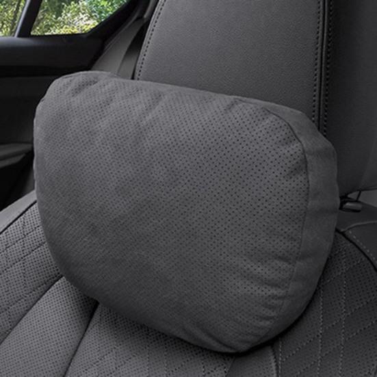 Car Seat Headrest Neck Pillow Wear Resistant Breathable Washable Simple Installation Universal Car Head Support Pillow