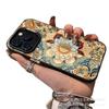 Новый лотос подходит для Apple 15 цветной серебристый iPhone14Pro креативный 11promax матовый 16 защитный чехол 17.