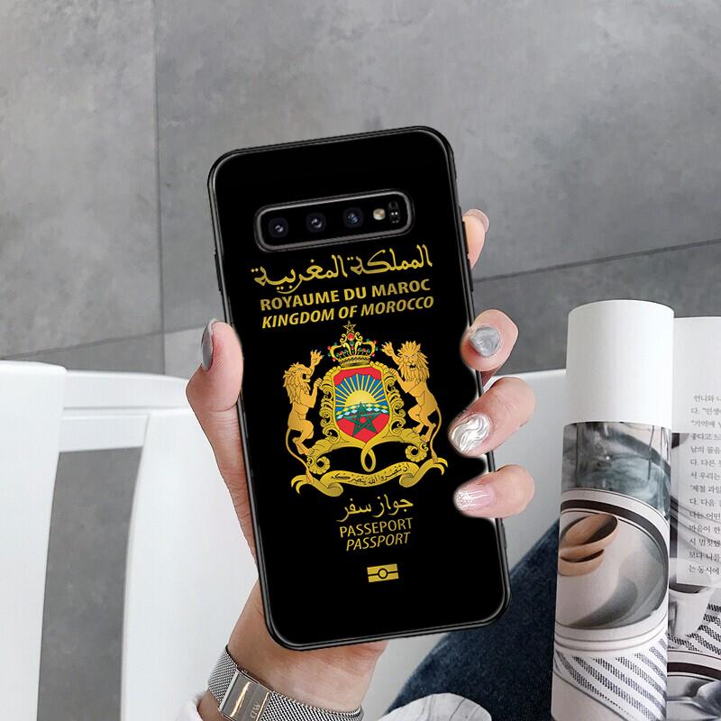 Чехол для телефона с изображением паспорта Алжира Марокко Чили Турции для Samsung Galaxy S22 S20 Ultra S20 S22 Plus S21 S10 S9 S8 Plus S10E S20 FE
