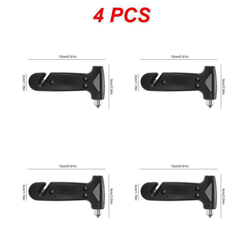 Новый автомобильный молоток безопасности, аксессуары для эвакуации из разбитого окна автомобиля, молоток для выживания с резаком для ремня безопасности, автомобильные инструменты для эвакуации