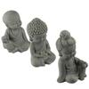 Sandstone Aquarium Buddha Statues Mini Dolls Buddha Statue Little Monk Figurine  Car Dashboard