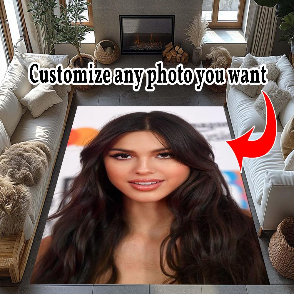 Customize Photos Personalized picture Floor Mat Design for Playrooms Entryway Study room Outdoor Antislip Carpet Decorate Offices