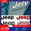 Подстаканники Автомобиль Передний Значок на Капот для JEEP Grand Cherokee Wrangler Renegade Patriot Liberty Compass Задний Багажник Боковая Наклейка Значок