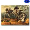 Attack On Titan Season 4 Poster Retro Kraft Paper Posters Prints Anime Decor Home Living Room Bar Art Painting Wall Stickers