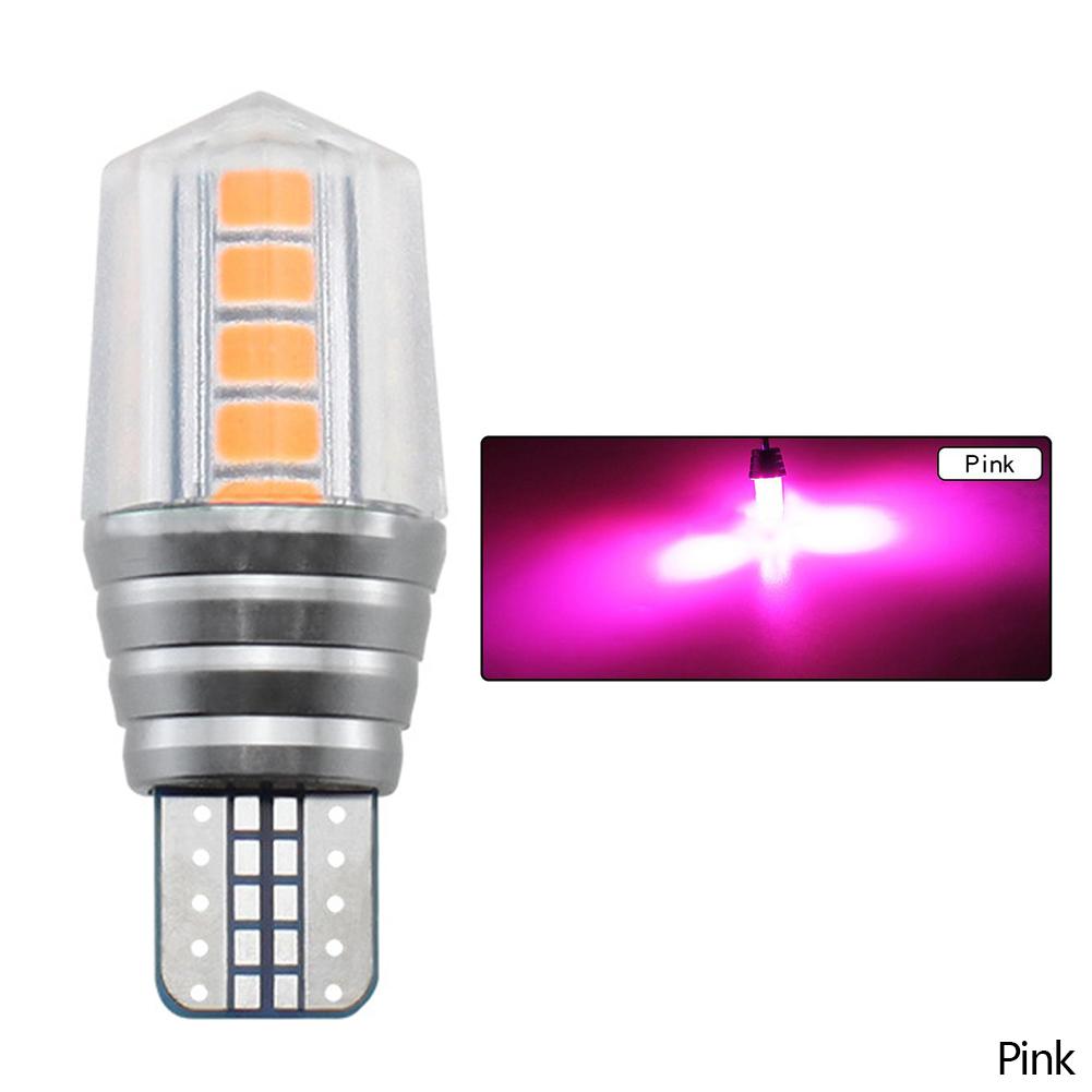 2X T10 LED W5W новейшая SMD автомобильная сигнальная лампа акриловая лампа 902 921 автоматическая полярность клин считывание номерного знака дверная лампа белая 12 В