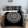 Комплект постельного белья Mandala King Queen Twin Full Size Moon Sun Eye Boho Chic Floral полиэстеровый комплект постельного белья для мальчиков