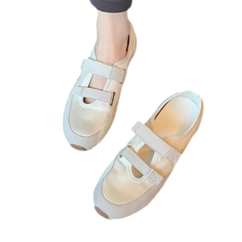 Модные балетки Женская спортивная обувь для бега и ходьбы Повседневные кроссовки Мода Весна Женские лоферы Обувь 2025 Дизайнерский бренд Женские Zapatos