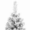 Artificial Christmas Tree with 150 LEDs and Stand Green 120 cm