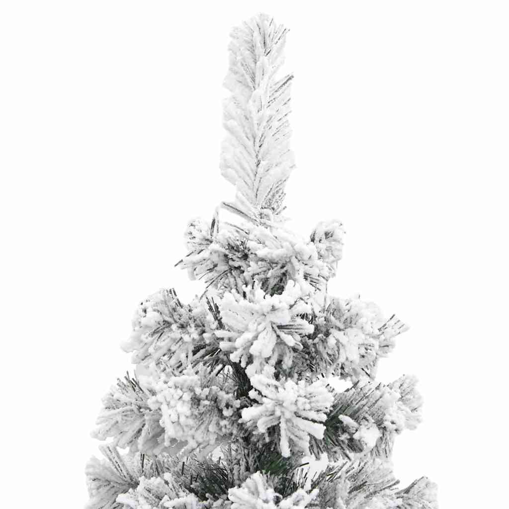 Artificial Christmas Tree with 150 LEDs and Stand Green 120 cm