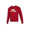 Jordan Casual Sports Letter Print Crew Neck Sweatshirt Men Tops Red DA7195-677