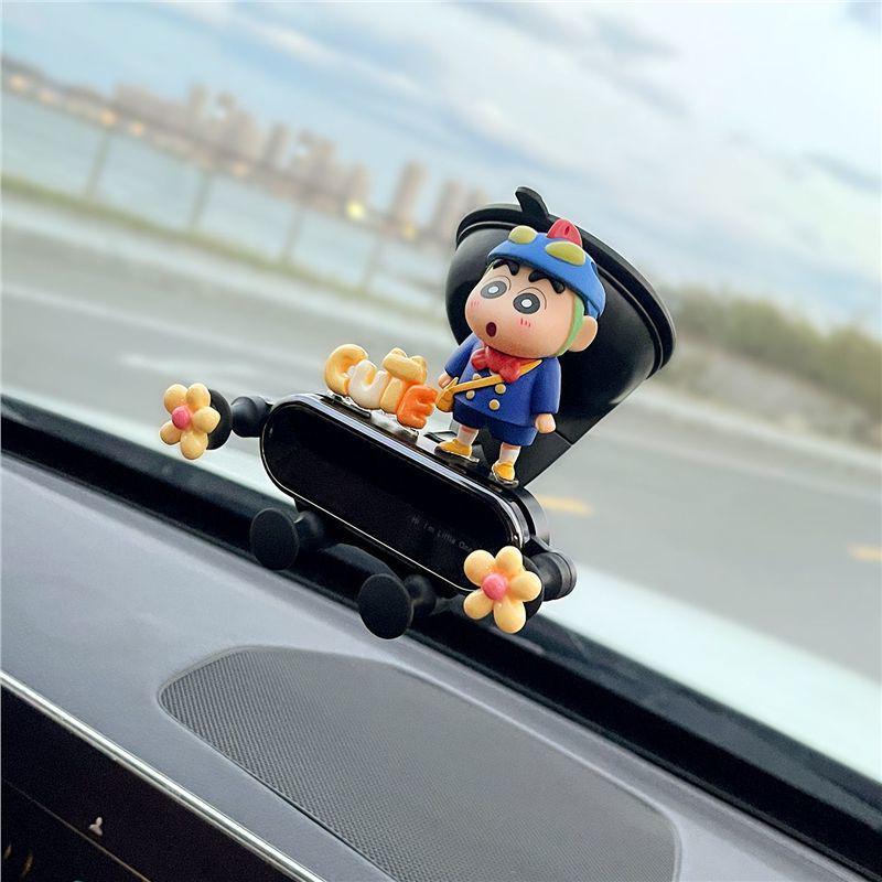 2025 Shin-chan Women's Suction Cup Dashboard Phone Holder