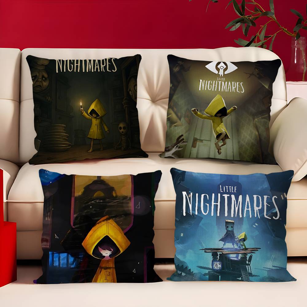 Игровые L-Little Nightmares Наволочка Чехол для подушки Декор Наволочка Чехол для подушки с принтом Для дивана