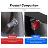 2025 Hot 4pcs Car Tire Valve Cap Tyre Stem Cover Air Dust Tire Wheel Rim For Mazda 6 3 5 2 CX5 CX7 323 Demio Axela Atenza CX9 MX