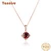 Танциз 925 Серебряное женское ожерелье с подвеской в подарок на вечеринку