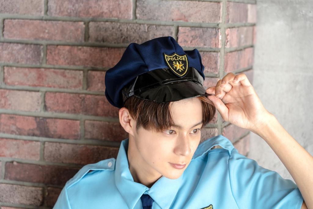 Clearstone MEN Косплей Хэллоуин Полиция Унисекс Синий