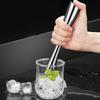 Stainless Steel Ice Crushing Hammer Muddler for Home and Bar Use Ergonomic Handle 20cm Cocktail Muddler