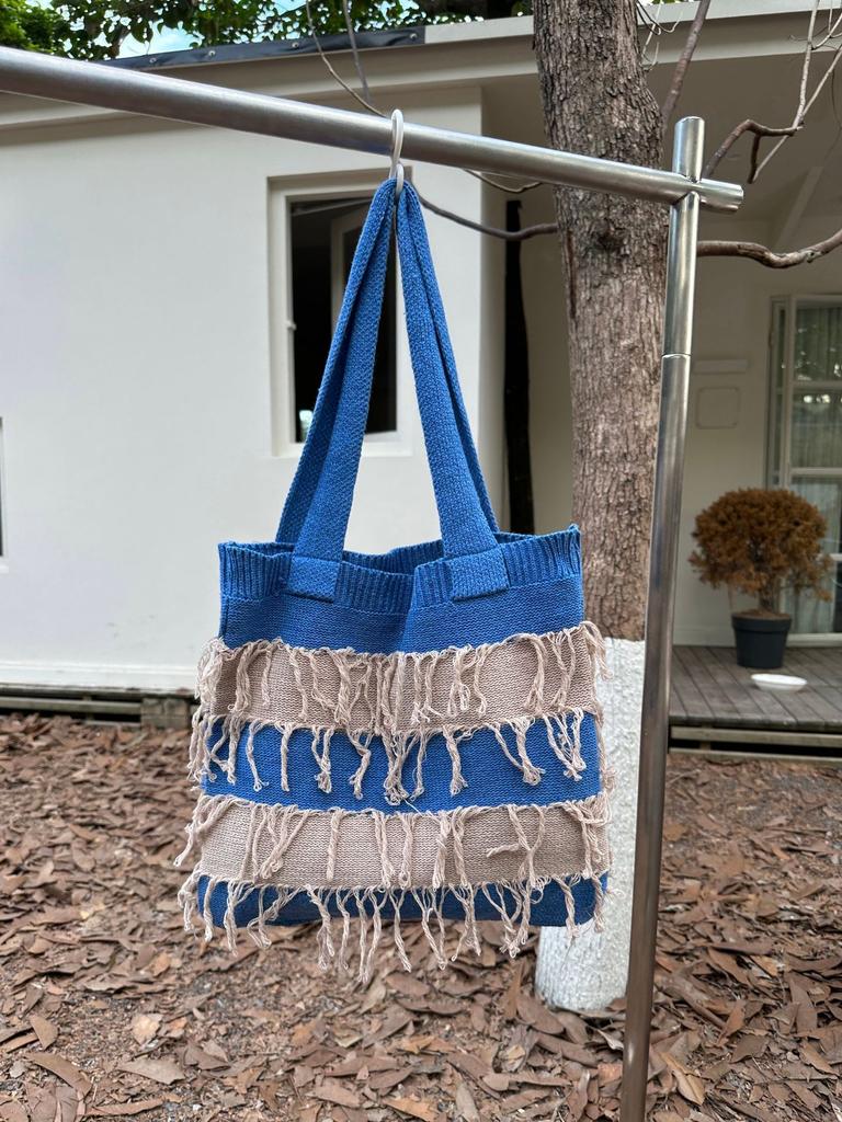 Винтажная вязаная сумка плетеная сумка с бахромой модная женская сумка через плечо Superior Sense сумка сумка для покупок