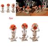 Horror Pumpkin Skull Figure For Festive Halloween And Holiday Scene Decoration