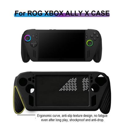 Для ROG XBOX ALLY X Игровая консоль Силиконовый защитный чехол Покрытие Защитная оболочка от царапин Чехол-рукав Чехол Игровые аксессуары