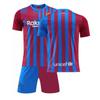 21/22 Домашние майки Барселоны, комплект детской футбольной формы, тренировочный костюм