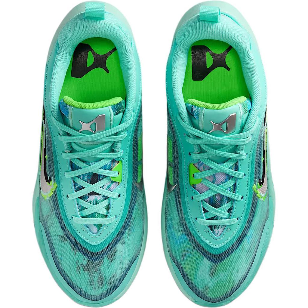 Nike A'One Grade School 'Bleached Turquoise / Washed Teal / Geode Teal / Metallic Silver' (Unisex)