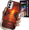 Чехол для Samsung Galaxy M23 - Парк, Осень, Падающие Листья, Задняя Панель