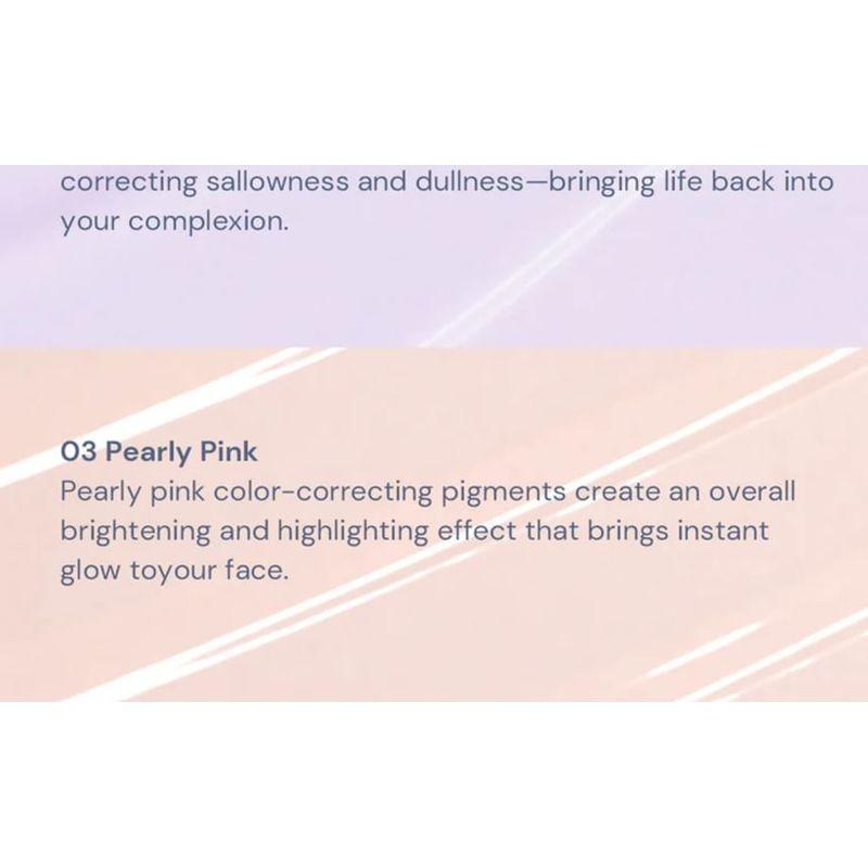 Flower Knows - Сияющий праймер «Жемчуг раковины» - 3 цвета