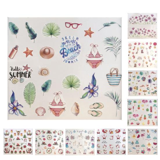 Наклейка с фруктовым узором, экономящая время, изысканный внешний вид