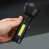Мини-фонарик светодиодный перезаряжаемый фонарик портативный USB-зарядка фонарик для кемпинга на открытом воздухе водонепроницаемый фонарь для рыбалки дальнего действия