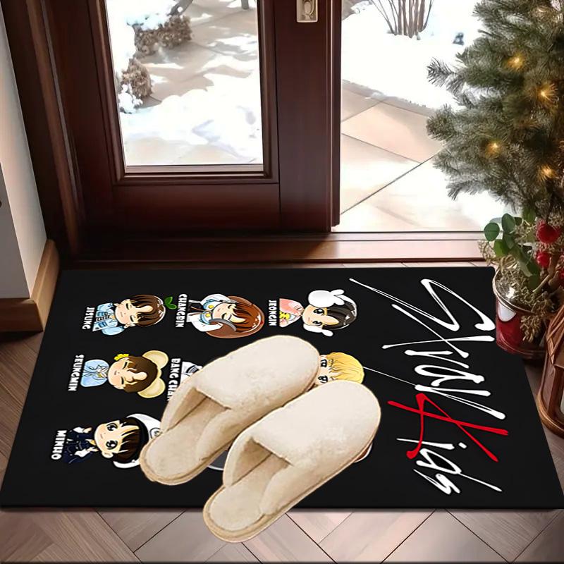 K-pop Group Performance Carpet, Chair Rug,Rug for Office Bedroom living rooms, Doormat decor Fan Gift Christmas Gift