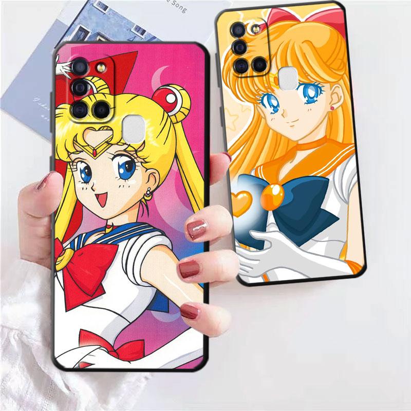 Мягкий чехол из ТПУ для Samsung Galaxy A30 A70 A71 A50 A51 A01 A40 A20e A20s A10 A20 A04 A03, защитный чехол Lovely Sailors-WarriorGirl