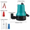 Bottom Suction Marine Bilge Pump Submersible Water Pump Filter Fish Tank 4600RPM 50W DC 12V/24V for Household /Farming Portable