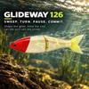 Glideway 126 Плавающий воблер-свимбейт OG Красноголовый (3784)