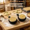 Calming Keychain Keys Finger Button Anti-Stress Toys Rabbit Cake Heart Waffles Funny Decompression Gifts For Children Adults