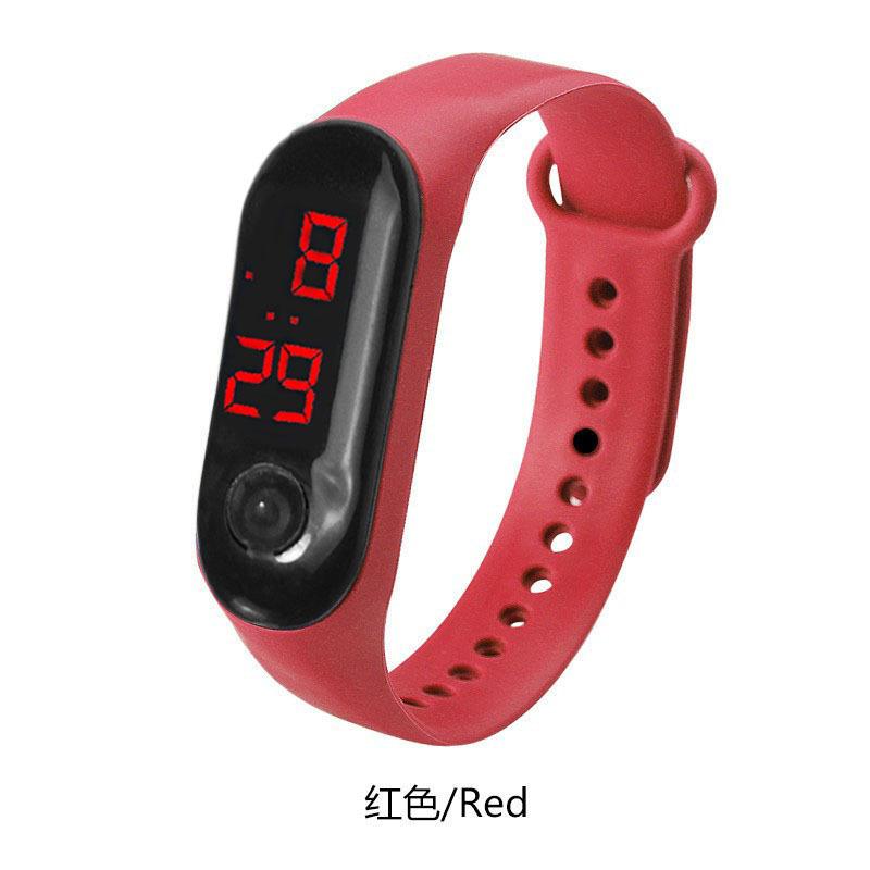 Women Sports Watch LED Screen Children Outdoor Sports Electronic Watch Men Silicone Strap Wirstwatch Student Clock Relogio