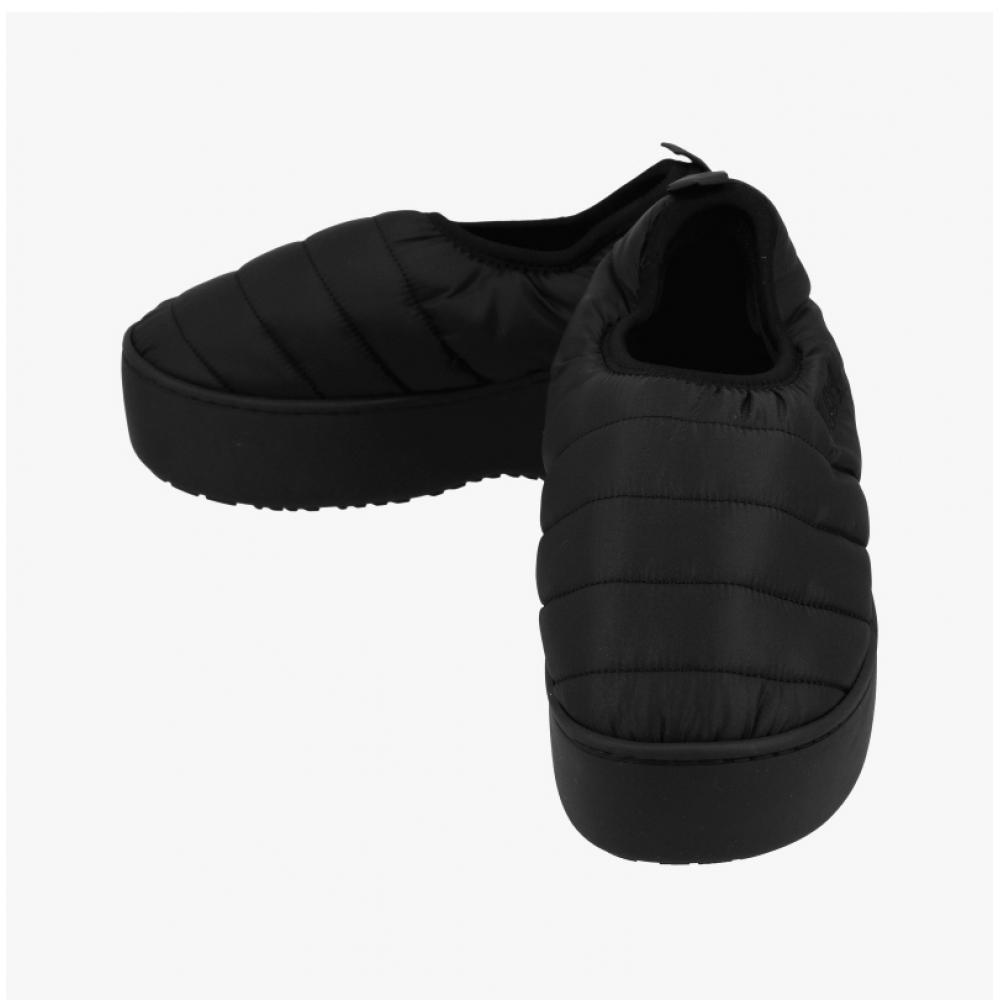 Subu Vamp Platform Black Slipper Sv 13