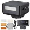 Вспышка Godox для камеры TTL-совместимая Мини-вспышка с интуитивно понятным дисплеем Приблизительно 700 Компактная Черная iT20-N Nikon, Встроенная зарядка USB-C,