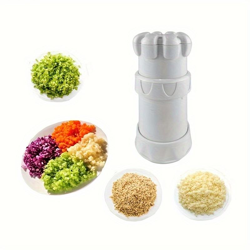 Multifunctional Garlic Chopper Wheel Garlic Mincer Roller Aid Hand Garlic Grinder Chili Onion Crusher Kitchen Gadget Tools
