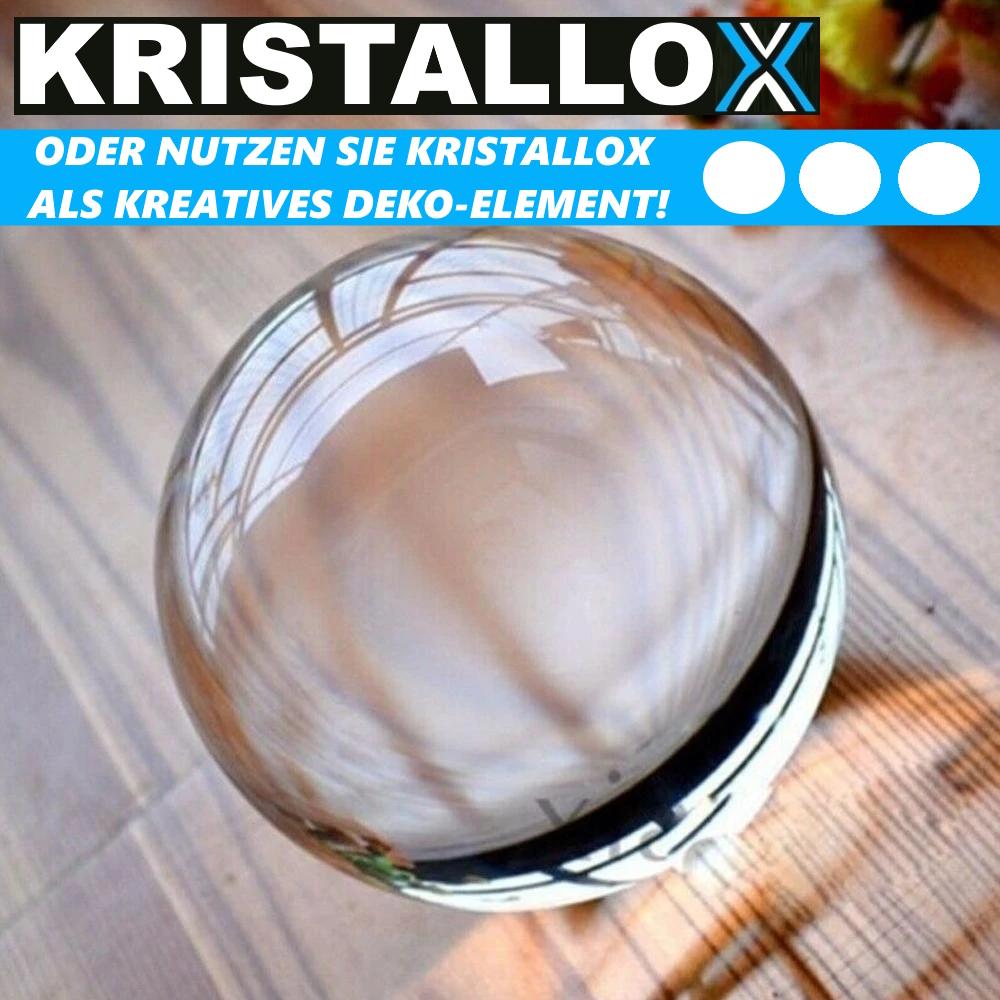KRISTALLOX Crystal Ball Glass Ball Lens Ball Photography Decoration Acrylic Pouring 60mm