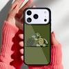 Милый Мультяшный Чехол-Черепаха для Телефона iPhone 17 16 15 14 13 Pro Max Задняя Крышка для 12 11 Pro Coque
