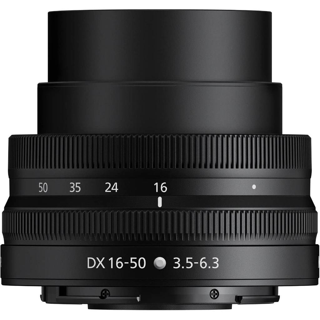 Nikon Стандартный зум-объектив NIKKOR Z DX VR Z Mount DX-объектив Черный 16-50мм f/3.5-6.3 NZDXVR16-50