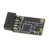 TPM Encryption Security Module SPI 12‑1Pin TPM2.0 Module Replacement Stable Performance Secure Storage for B550 Motherboards