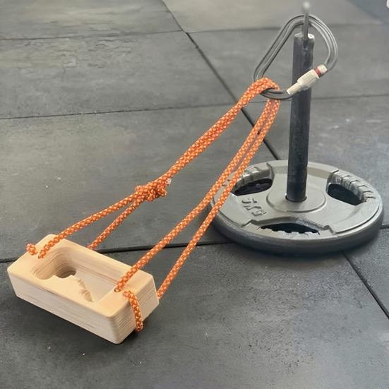 Portable Rock Climbing Grip Strength Trainer Wooden Hangboard Climbers Hand Finger Forearm Strengthener Pull-Up