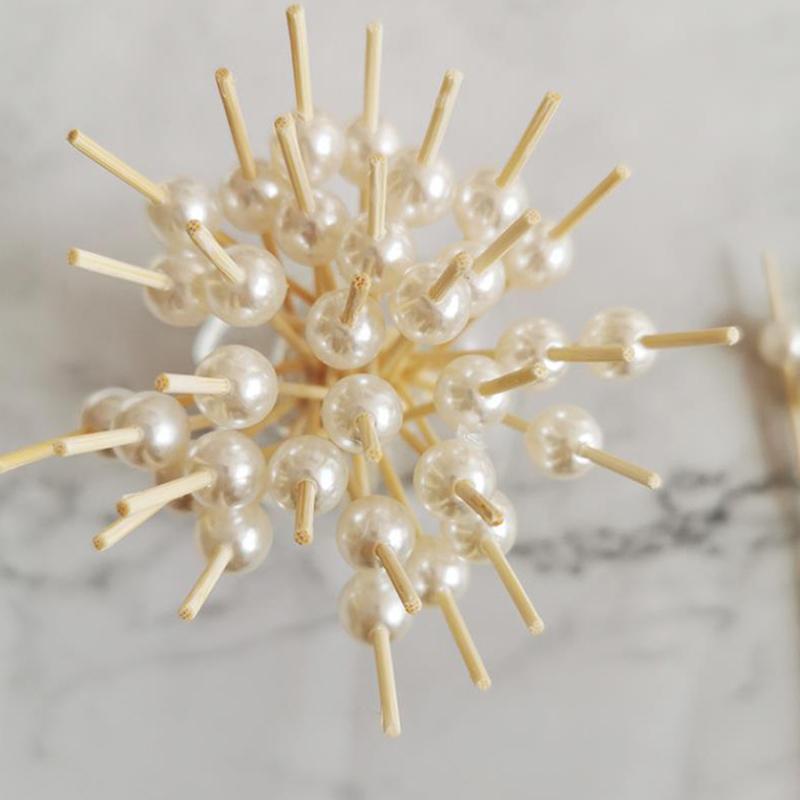 100 шт. жемчужные палочки для коктейлей, деревянные зубочистки, шпажка, вилка для закусок, выбор фруктов